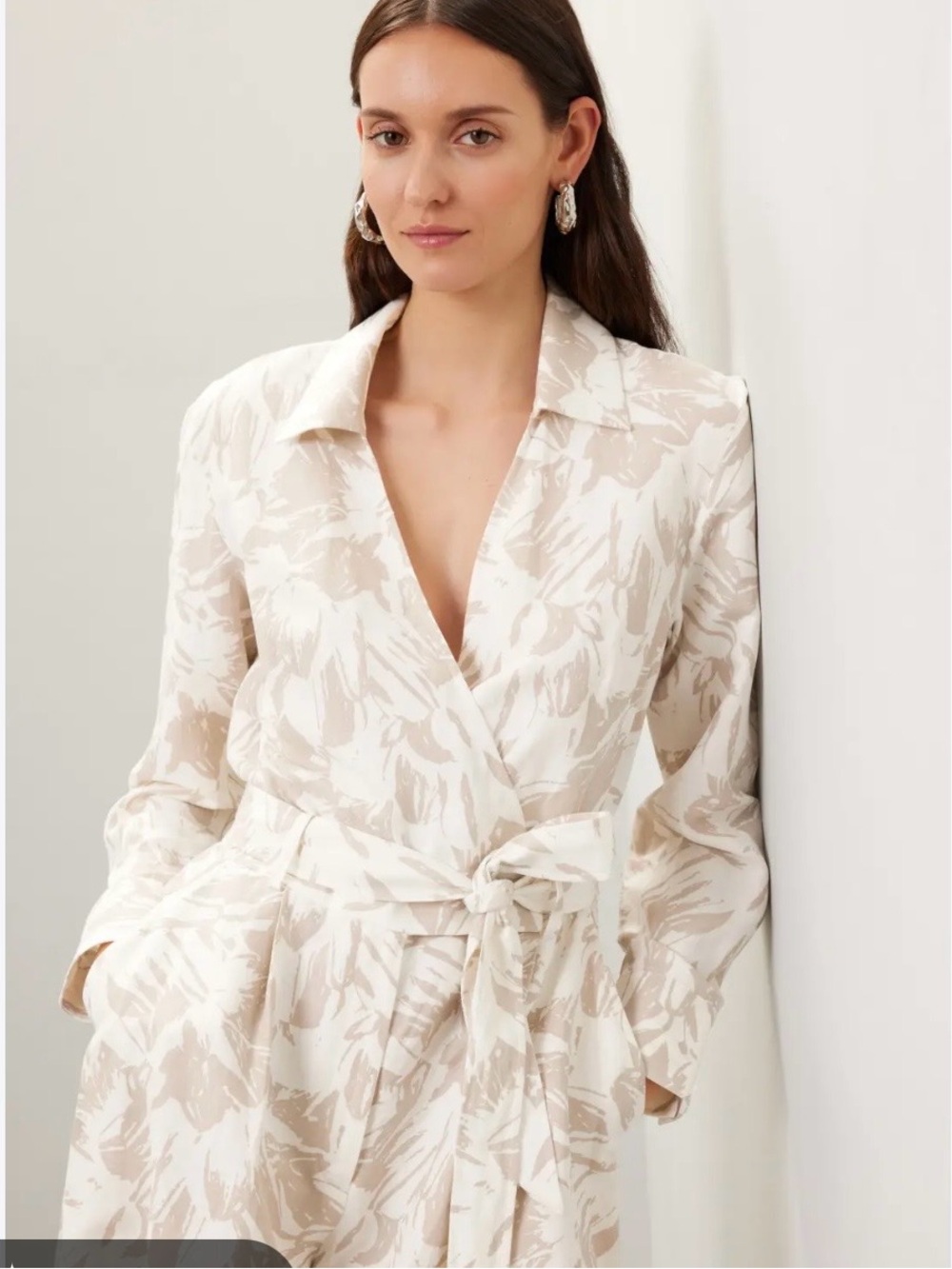 Club Monaco Wrap Waist Romper